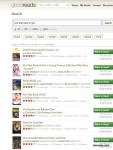Search feature on Goodreads not so good.