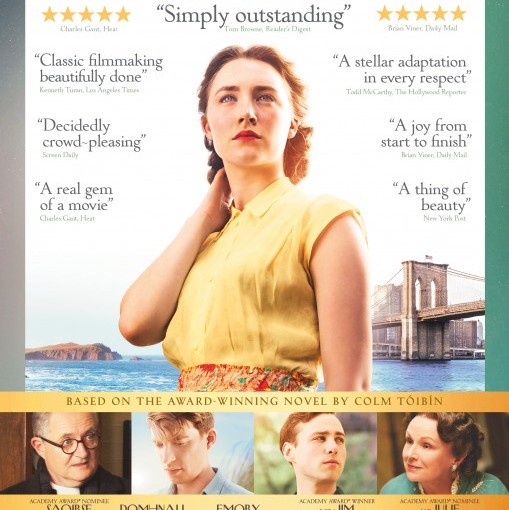 Three sentence movie review:  Brooklyn