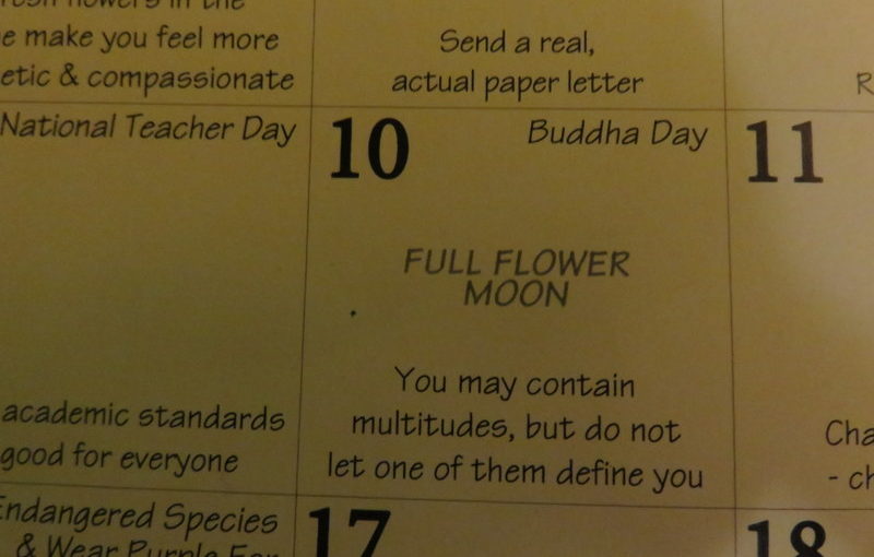 Today’s Appalachian Calendar reminder