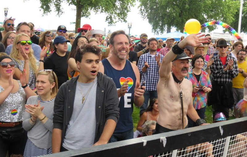 Portland Pride Parade with the Rosetown Ramblers