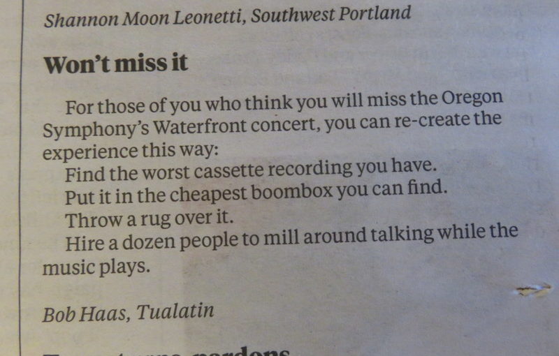 Today’s letter to the editor highlight