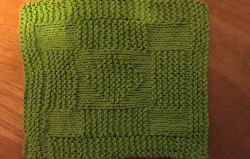 Dishcloth: Amish Diamond