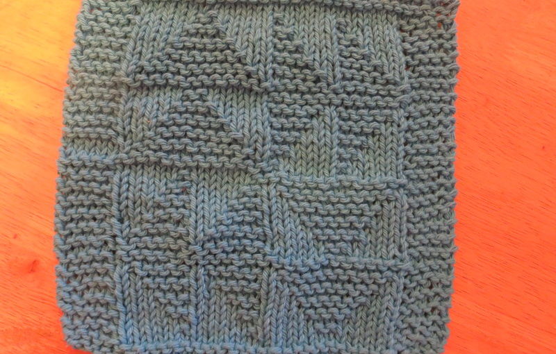 Dishcloth: Dutchman’s Puzzle