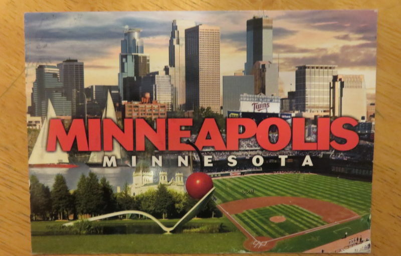 SKS postcard: Minneapolis highlights.