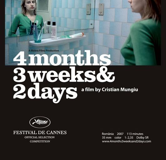 Three sentence movie reviews: 4 Months, 3 Weeks and 2 Days