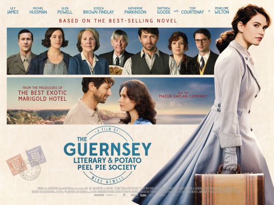 Three sentence movie reviews: The Guernsey Literary and Potato Peel Pie Society