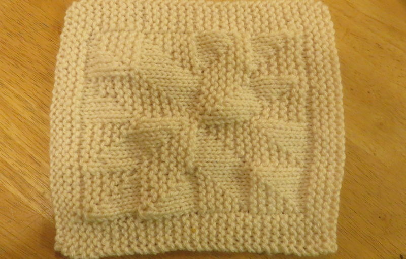 Dishcloth book finished!