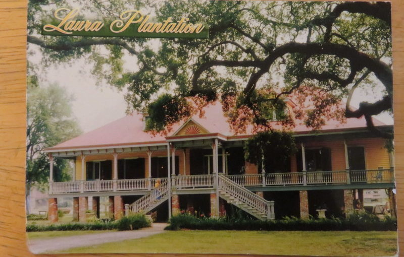 Postcard from Laura Plantation