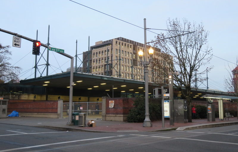 End of the bus station