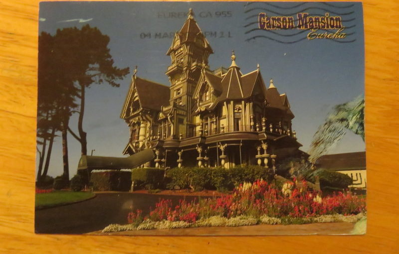 SKS Postcard Carson Mansion