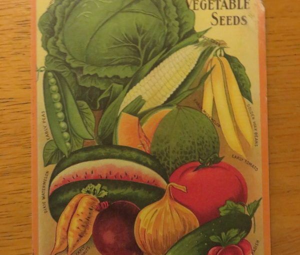 SKS Postcard: Vegetable Seeds