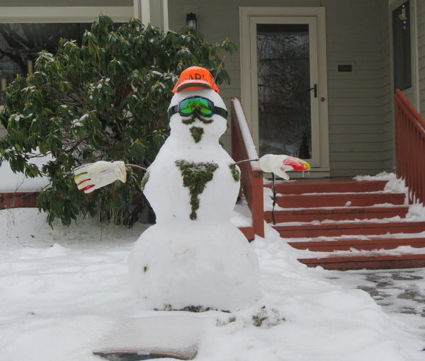 It’s Good to Find at Least One Snowman After a Snowstorm