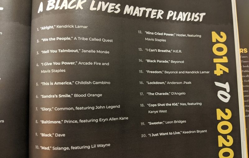 Call and Response’s Black Lives Matter Playlist