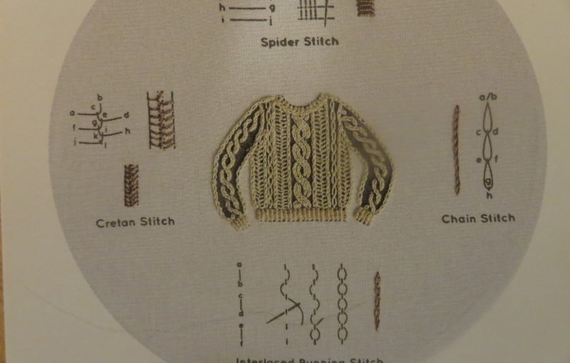 Finished Kiriki Sampler: Knit Sweater