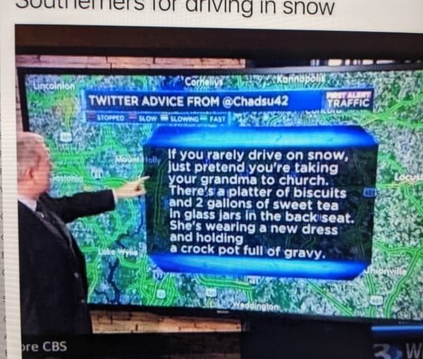 Good Advice for Driving in the Snow