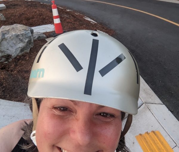 My First Time Riding Over the Blumenauer Bicycle and Pedestrian Bridge