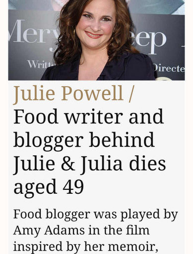 Remembering Julie Powell
