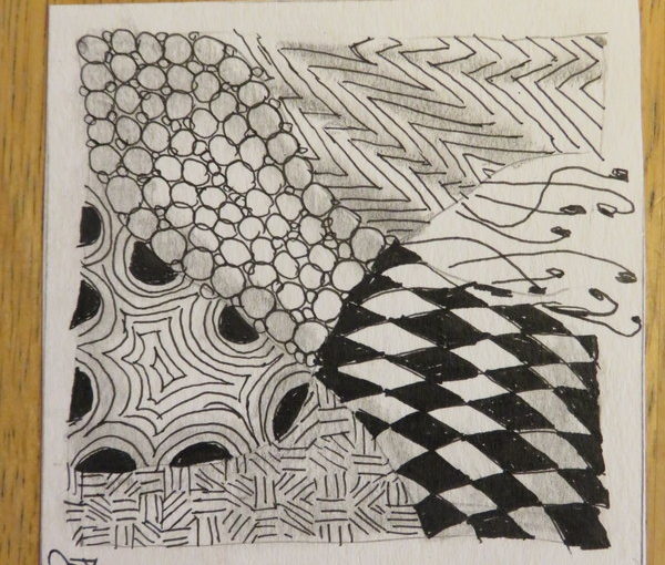 Zentangles 2 and 3