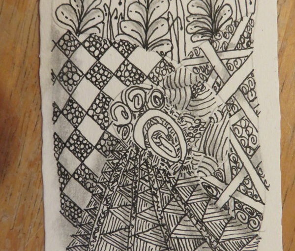 Zentangle ATC 02 15 2023