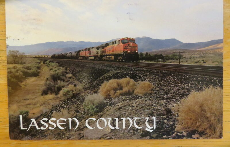 Postcard from Lassen County California