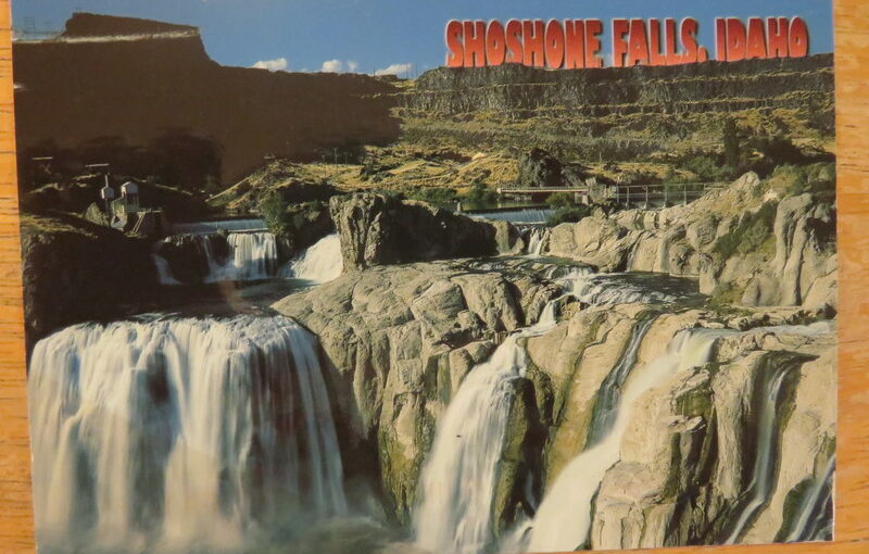Postcard from Shoshone Falls