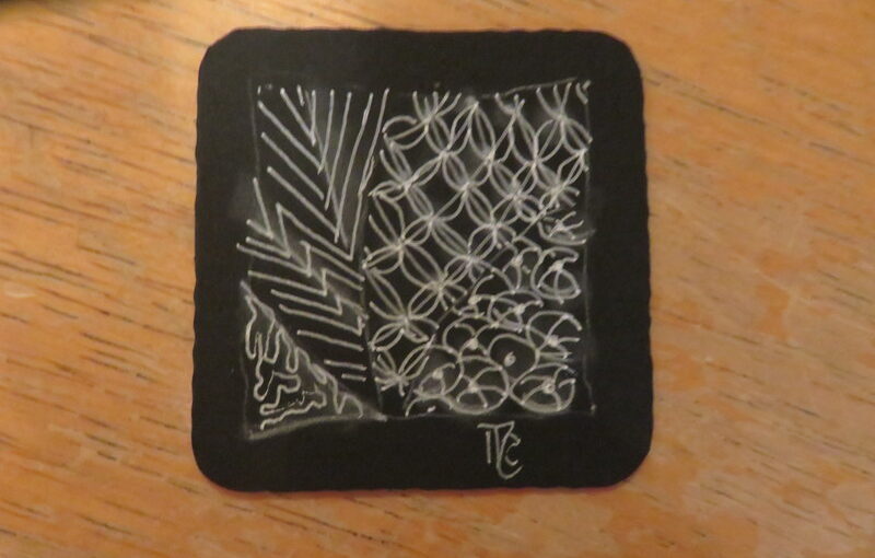 April 21 Zentangles