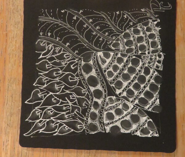 April 28 Zentangle