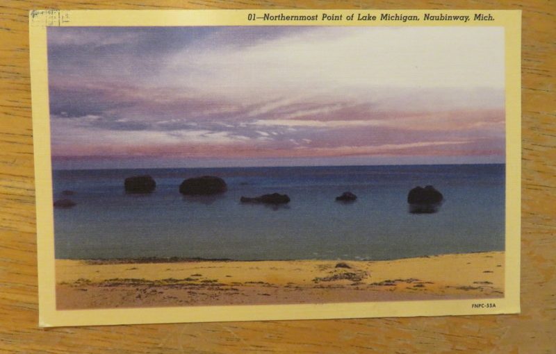 Loved One Postcard from Lake Michigan